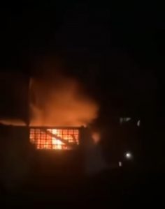Maison incendiée a foum bouni 